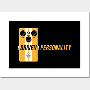 Driven Personality (yellow) Posters and Art